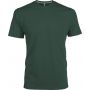 SHORT-SLEEVED CREW NECK T-SHIRT, Forest Green