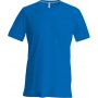 SHORT-SLEEVED CREW NECK T-SHIRT, Light Royal Blue