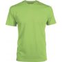 SHORT-SLEEVED CREW NECK T-SHIRT, Lime