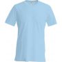 SHORT-SLEEVED CREW NECK T-SHIRT, Sky Blue