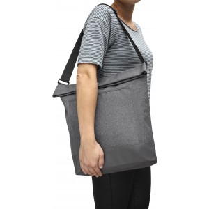 Polycanvas (600D) tote bag Hekla, grey (Shoulder bags)