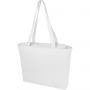 Weekender 500 g/m2 recycled tote bag, White