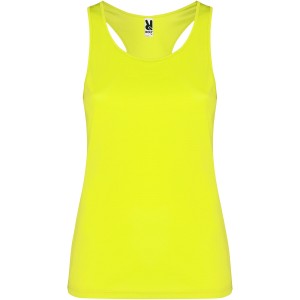 Shura women's sports vest, Fluor Yellow <font size=1>[ENG]</font>