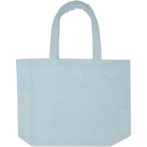 Siam GRS recycled terry beach tote bag 13L, Cloud Blue (Strandtaschen)
