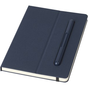 Skribo Kugelschreiber und Notizbuch im Set, navy