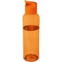 Sky 650 ml recycled plastic water bottle, Orange