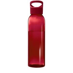 Sky 650 ml recycled plastic water bottle, Red (Sport bottles)