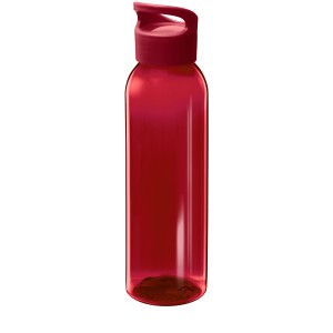 Sky 650 ml recycled plastic water bottle, Red (Sport bottles)