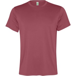 Slam short sleeve men's sports t-shirt, Berry Red (T-shirt, mixed fiber, synthetic)