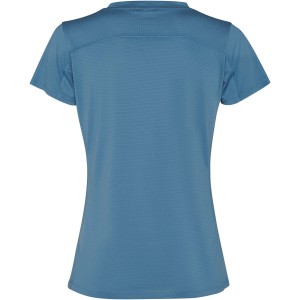 Slam short sleeve women's sports t-shirt, Storm blue (T-shirt, mixed fiber, synthetic)