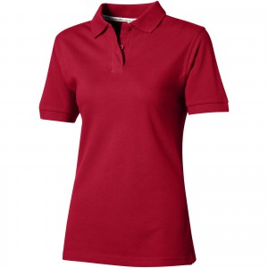 Forehand Poloshirt fr Damen, dunkelrot