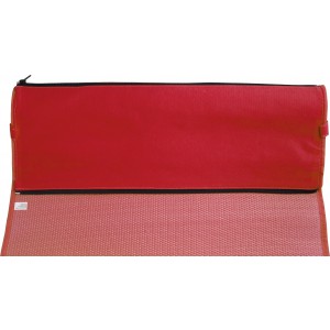Nonwoven (80 gr/m2) beach mat Amina, red (Beach equipment)