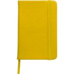 Soft feel notebook (approx. A5), yellow (3076-06CD)