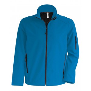 SOFTSHELL JACKET, Aqua Blue (Jackets)