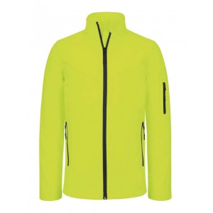 SOFTSHELL JACKET, Fluorescent Yellow (Jackets)