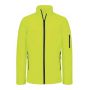 SOFTSHELL JACKET, Fluorescent Yellow