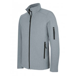 SOFTSHELL JACKET, Marl Grey (Jackets)