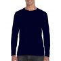 SOFTSTYLE(r) ADULT LONG SLEEVE T-SHIRT, Navy