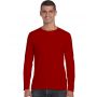 SOFTSTYLE<SUP>(r)</SUP> ADULT LONG SLEEVE T-SHIRT, Red