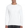 SOFTSTYLE<SUP>(r)</SUP> ADULT LONG SLEEVE T-SHIRT, White