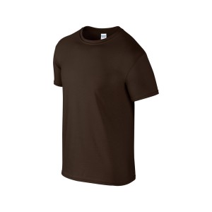 SOFTSTYLE(r) ADULT T-SHIRT, Dark Chocolate (T-shirt, 90-100% cotton)