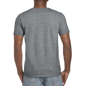 SOFTSTYLE(r) ADULT T-SHIRT, Graphite Heather (T-shirt, mixed fiber, synthetic)