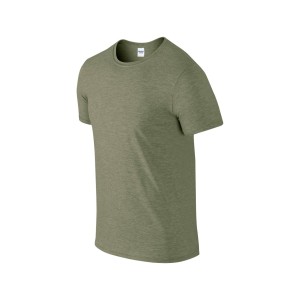 SOFTSTYLE(r) ADULT T-SHIRT, Heather Military Green (T-shirt, mixed fiber, synthetic)