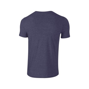 SOFTSTYLE(r) ADULT T-SHIRT, Heather Navy (T-shirt, mixed fiber, synthetic)