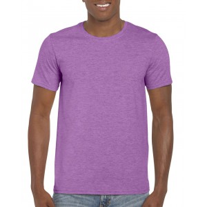 SOFTSTYLE(r) ADULT T-SHIRT, Heather Radiant Orchid (T-shirt, mixed fiber, synthetic)