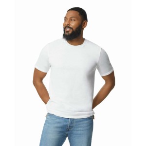 SOFTSTYLE (r) ADULT T-SHIRT, White (T-shirt, 90-100% cotton)