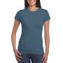 SOFTSTYLE<SUP>(r)</SUP> LADIES' T-SHIRT, Indigo Blue