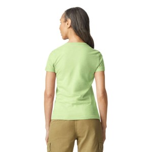 SOFTSTYLE (r) LADIES' T-SHIRT, Pistachio (T-shirt, mixed fiber, synthetic)