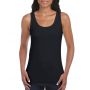 SOFTSTYLE(r) LADIES' TANK TOP, Black