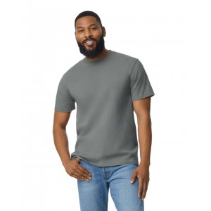 SOFTSTYLE(r) MIDWEIGHT ADULT T-SHIRT, Graphite Heather (T-shirt, 90-100% cotton)