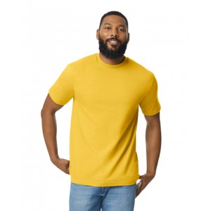 SOFTSTYLE(r) MIDWEIGHT ADULT T-SHIRT, Mustard (T-shirt, 90-100% cotton)