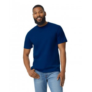 SOFTSTYLE(r) MIDWEIGHT ADULT T-SHIRT, Navy (T-shirt, 90-100% cotton)