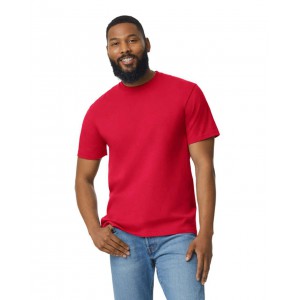 SOFTSTYLE(r) MIDWEIGHT ADULT T-SHIRT, Red (T-shirt, 90-100% cotton)