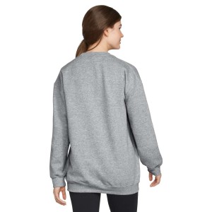 SOFTSTYLE(r) MIDWEIGHT FLEECE ADULT CREWNECK, RS Sport Grey (Pullovers)