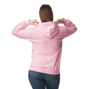 SOFTSTYLE(r) MIDWEIGHT FLEECE ADULT HOODIE, Light Pink (Pullovers)