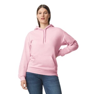 SOFTSTYLE (r) MIDWEIGHT FLEECE ADULT HOODIE, Light Pink (Pullovers)