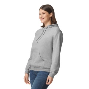 SOFTSTYLE(r) MIDWEIGHT FLEECE ADULT HOODIE, RS Sport Grey (Pullovers)