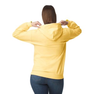 SOFTSTYLE(r) MIDWEIGHT FLEECE ADULT HOODIE, Yellow Haze (Pullovers)