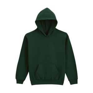 SOFTSTYLE(r) MIDWEIGHT FLEECE YOUTH HOODIE, Forest Green (Pullovers)