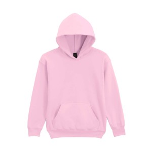 SOFTSTYLE(r) MIDWEIGHT FLEECE YOUTH HOODIE, Light Pink (Pullovers)