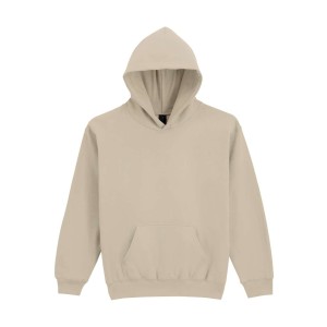 SOFTSTYLE(r) MIDWEIGHT FLEECE YOUTH HOODIE, Sand (Pullovers)