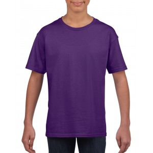 SOFTSTYLE<SUP>(r)</SUP> YOUTH T-SHIRT, Purple (T-shirt, 90-100% cotton)