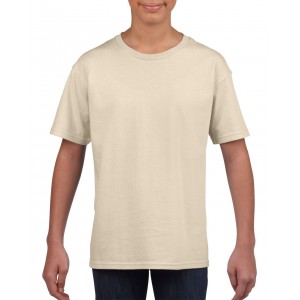 SOFTSTYLE(r) YOUTH T-SHIRT, Sand (T-shirt, 90-100% cotton)