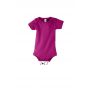 SOL'S BAMBINO - BABY BODYSUIT, Fuchsia