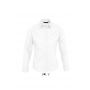 SOL'S EDEN - LONG SLEEVE STRETCH WOMEN'S SHIRT, White