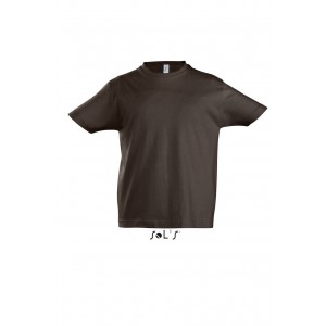 SOL'S <I>IMPERIAL</I> KIDS' - ROUND NECK T-SHIRT, Chocolate (T-shirt, 90-100% cotton)